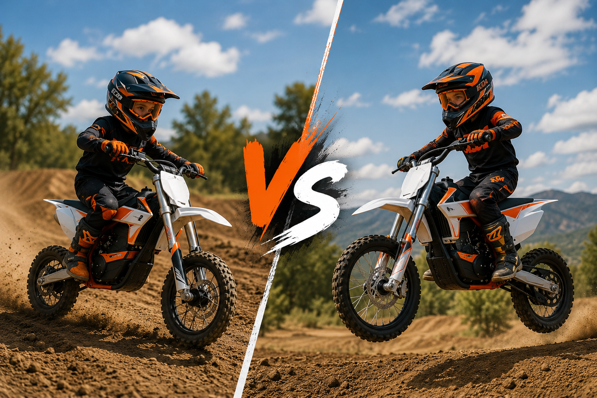 KTM SX-E 2 vs SX-E 5: Which Kids’ Electric Dirt Bike Fits?