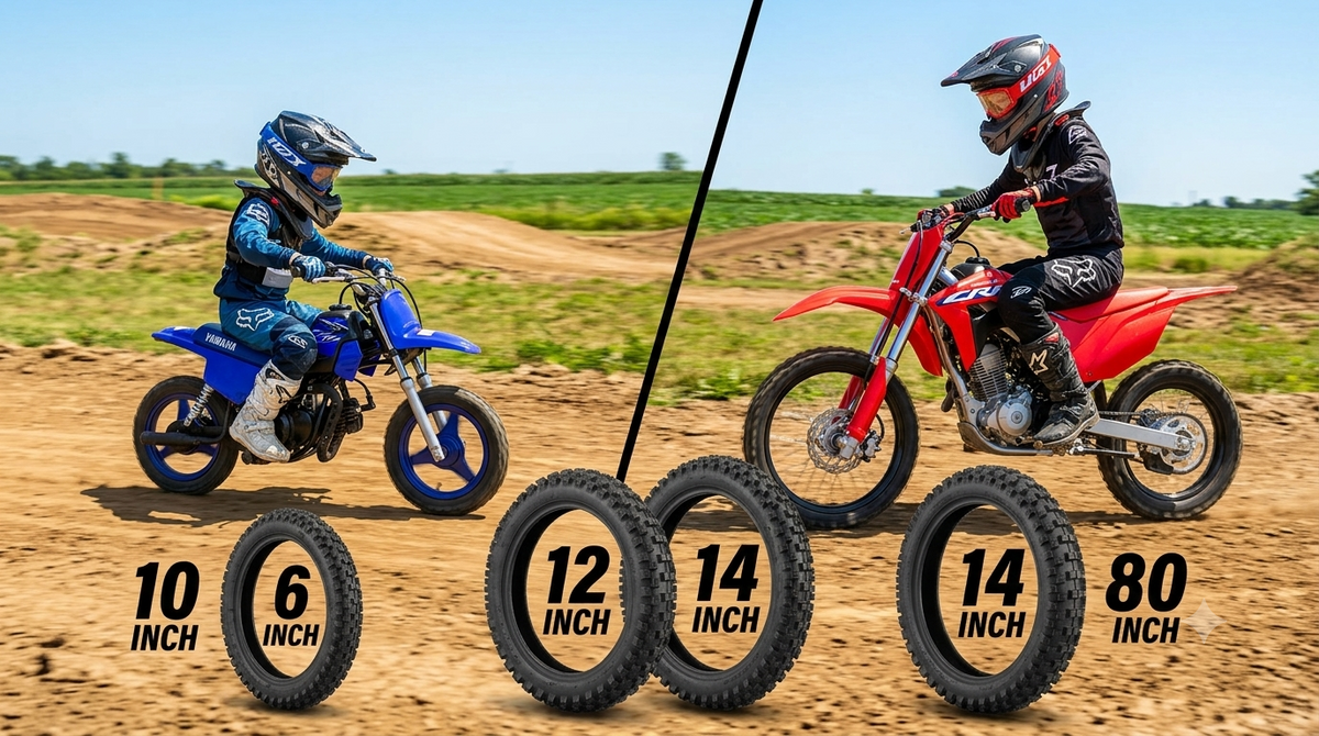 What Tire Size Is Best for a Kids Dirt Bike?