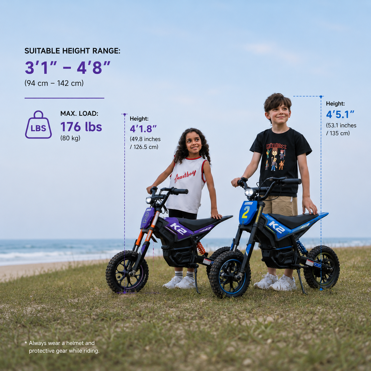 Ecoleap K2 Kids Electric Dirt Bike