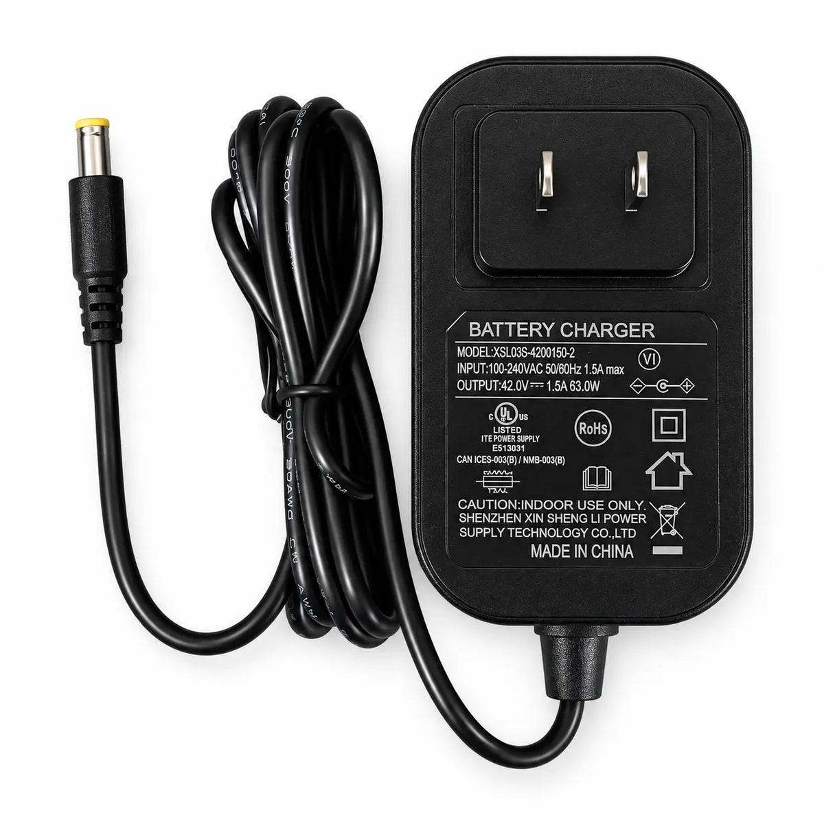 Ecoleap K2 Battery Charger - 42V 1.5A