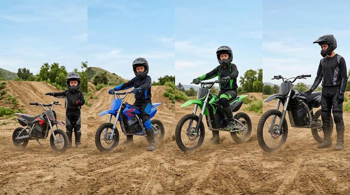 Razor Dirt Rocket Age and Size Guide: MX125, MX350, MX500 and MX650