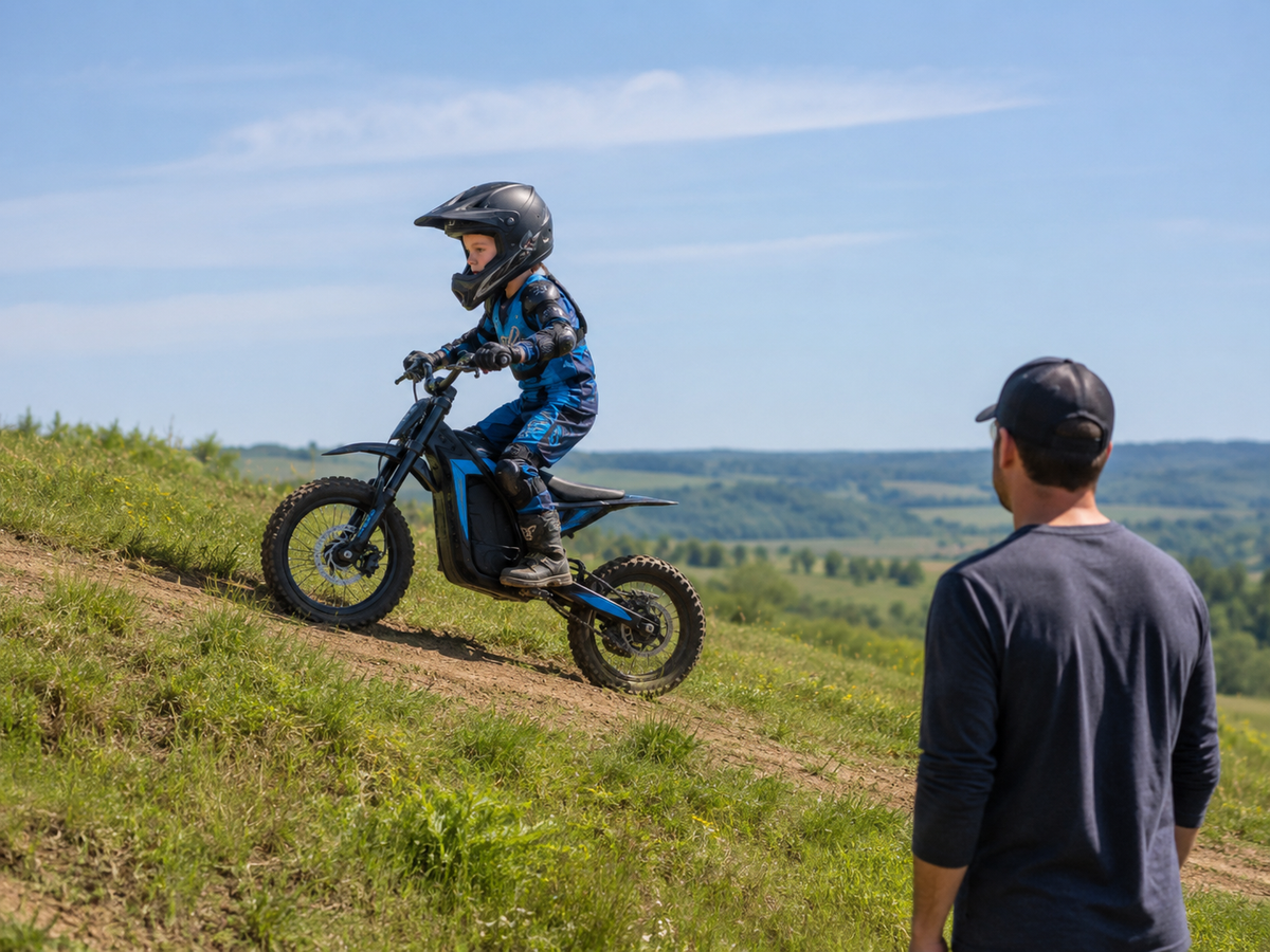 Can a Kids Electric Dirt Bike Handle Hills?