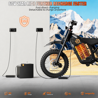 Electric Dirt Bike Evoltrix MAX-60