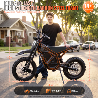 Electric Dirt Bike Evoltrix MAX-60