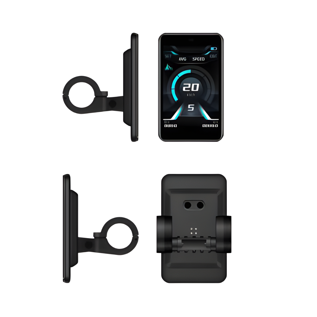 Ecoleap Conqueror X Pro-HD TFT Smart Display – High-Definition Digital Interface & Real-time Telemetry Dashboard