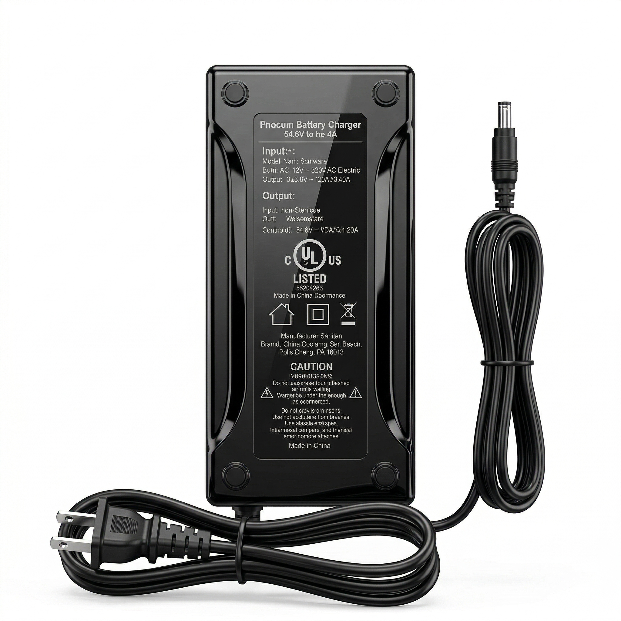 Conqueror X 54.6V 4A Battery Charger