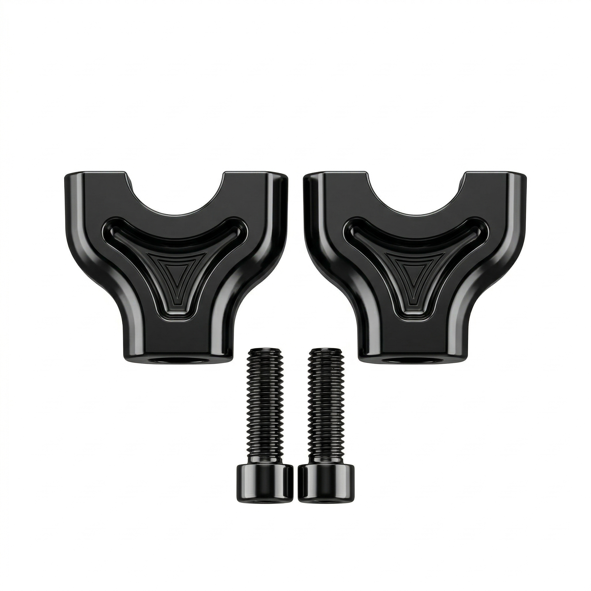 Conqueror X Handlebar Lower Clamp Pair