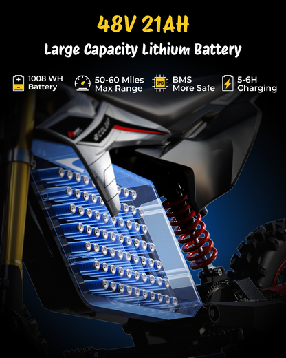 Ecoleap Conqueror X Dirt Bike