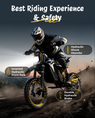 Ecoleap Electric Dirt Bike Conqueror X