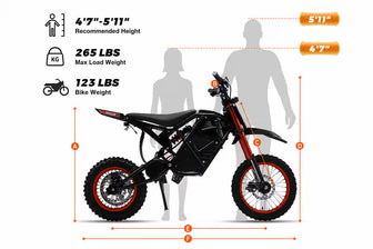 Electric Dirt Bike Evoltrix MAX-60