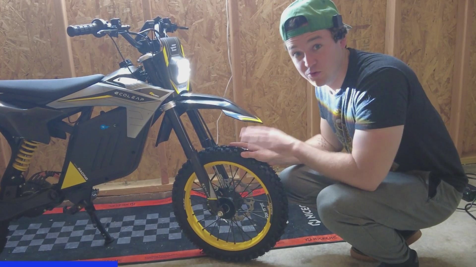 Load video: Ecoleap Electric Dirt Bike Conqueror X