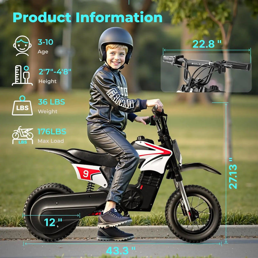Ecoleap K1 Kids Electric Dirt Bike